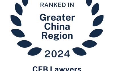 CFB Lawyers ranked on Chambers and Partners